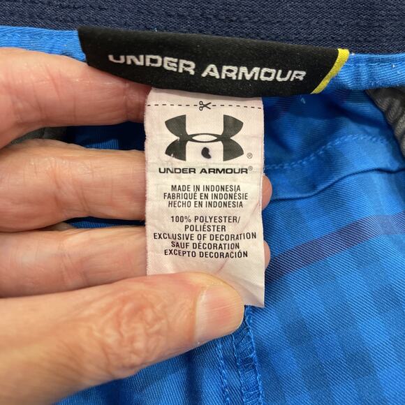 Under Armour Match Play Novelty Performance Golf Shorts 1 1" Inseam Men's 38 - Picture 4 of 5